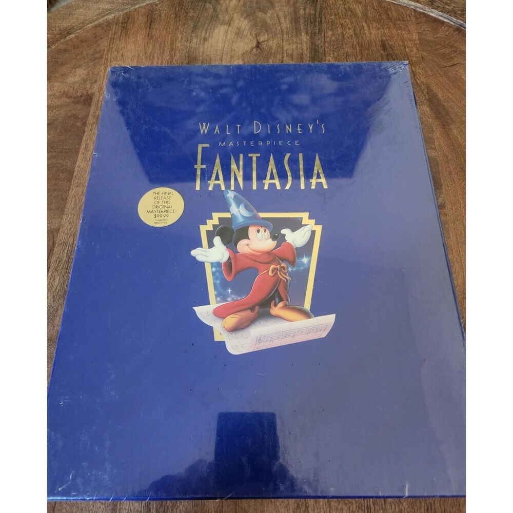RARE Walt Disney Fantasia Original Masterpiece Deluxe Collectors Edition VHS Set
